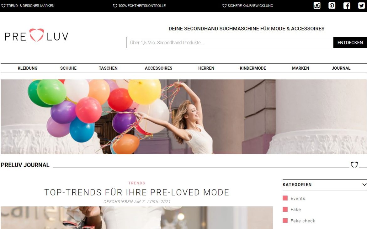 Die besten Secondhand-Shops online
