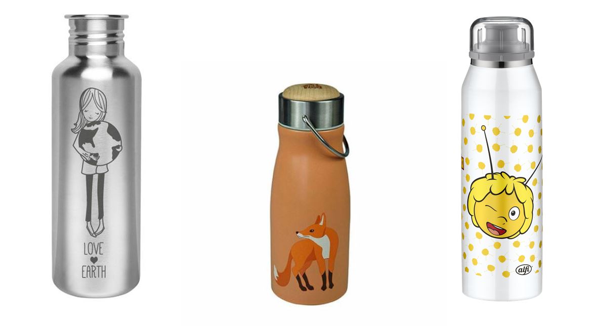 Sustainable water bottles for school