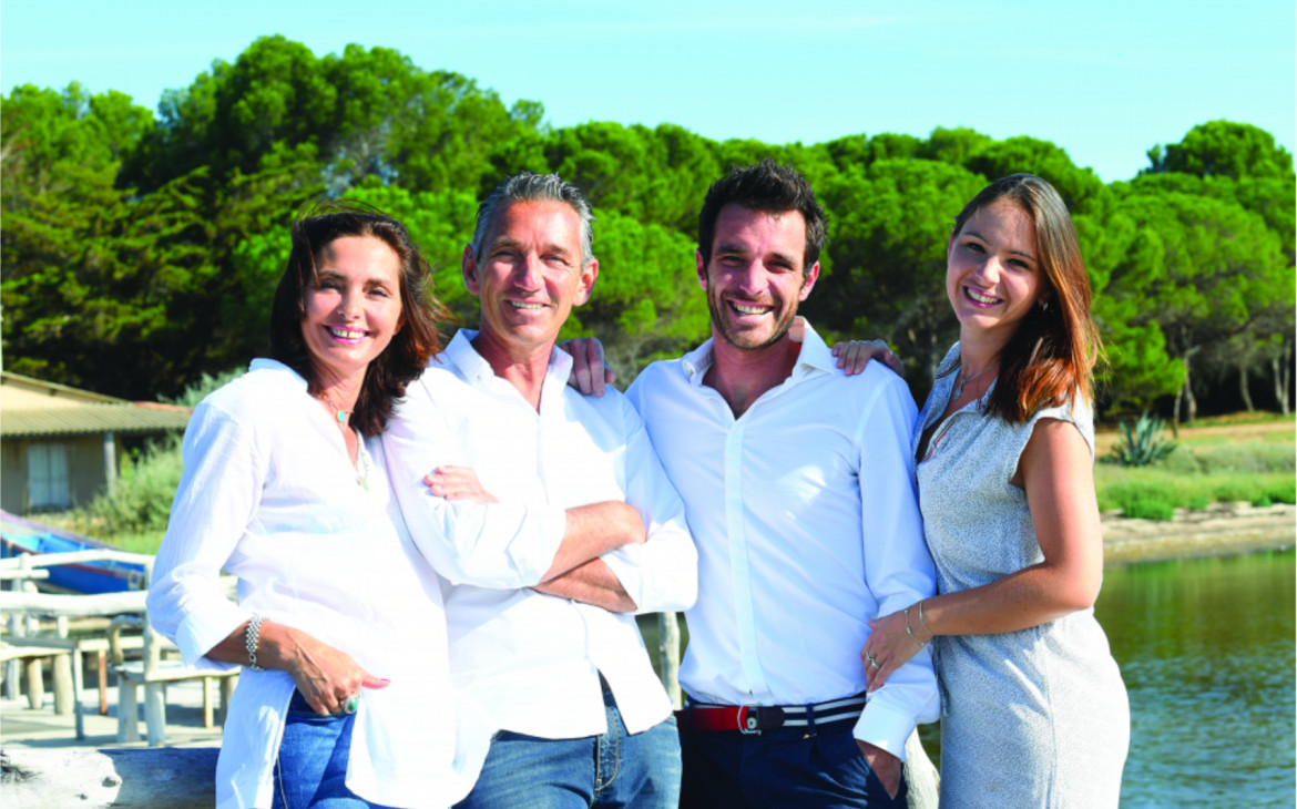 Famille Tarbouriech (Florent, Sabine, Romaine & Florie)