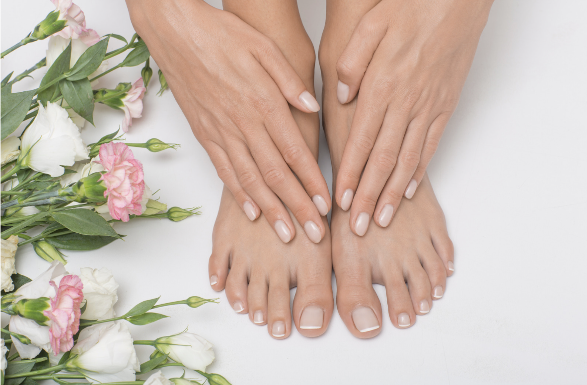 Manicure: natural hand and nail care