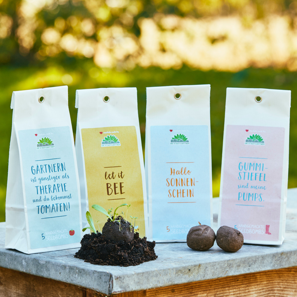 Seed-bomb gift set © Die Stadtgärtner