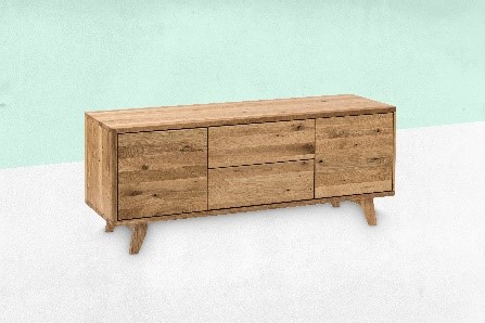 "Kreuzberg" oak chest of drawers © Ekomia