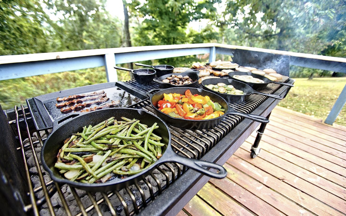 Non-toxic cast-iron cookware by Lodge