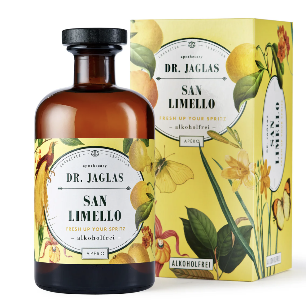 San Limello by Dr. Jaglas: alcohol-free limoncello, reimagined
