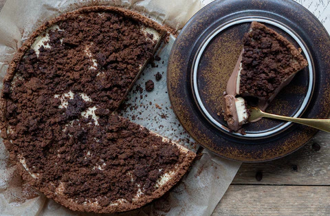 Chocolate cheesecake