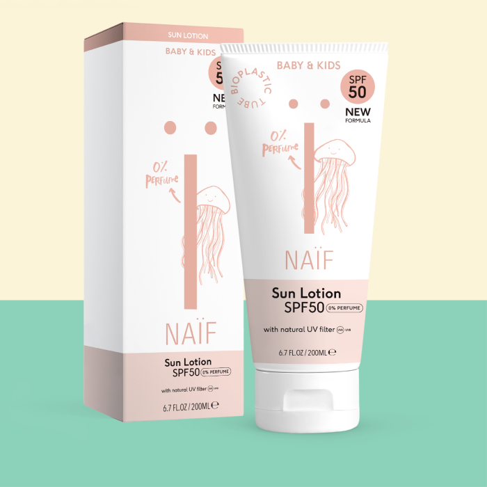 Naïf sun lotion, unscented