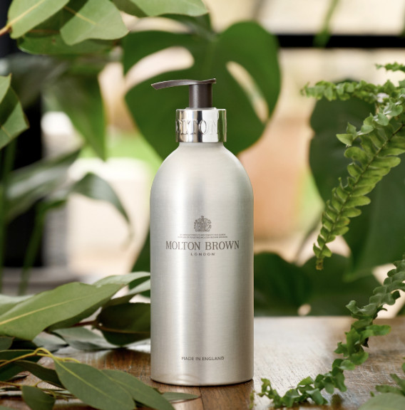 The Infinite bottle by Molton Brown — refillable beauty products