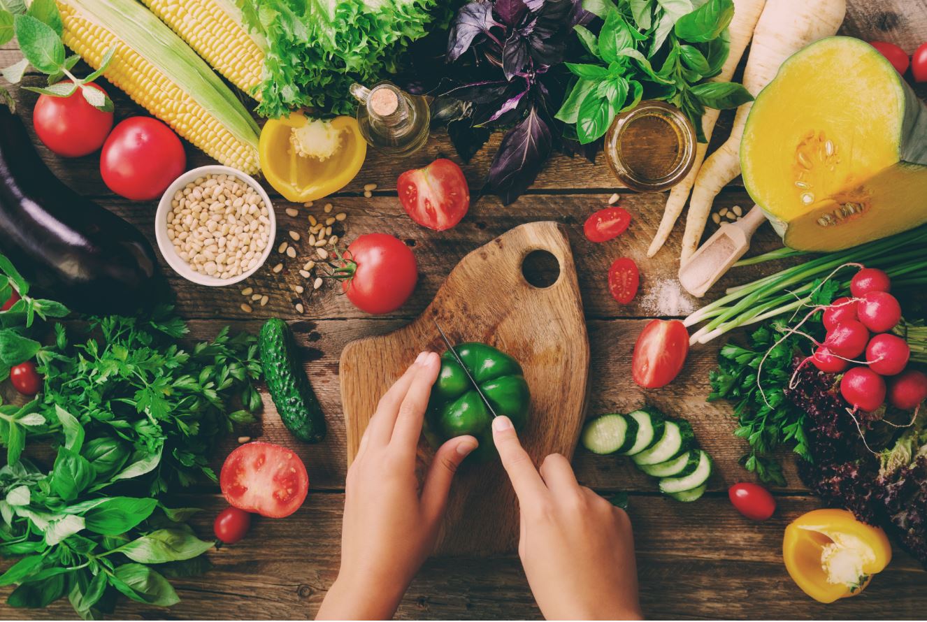 Vegetarian cooking with five ingredients