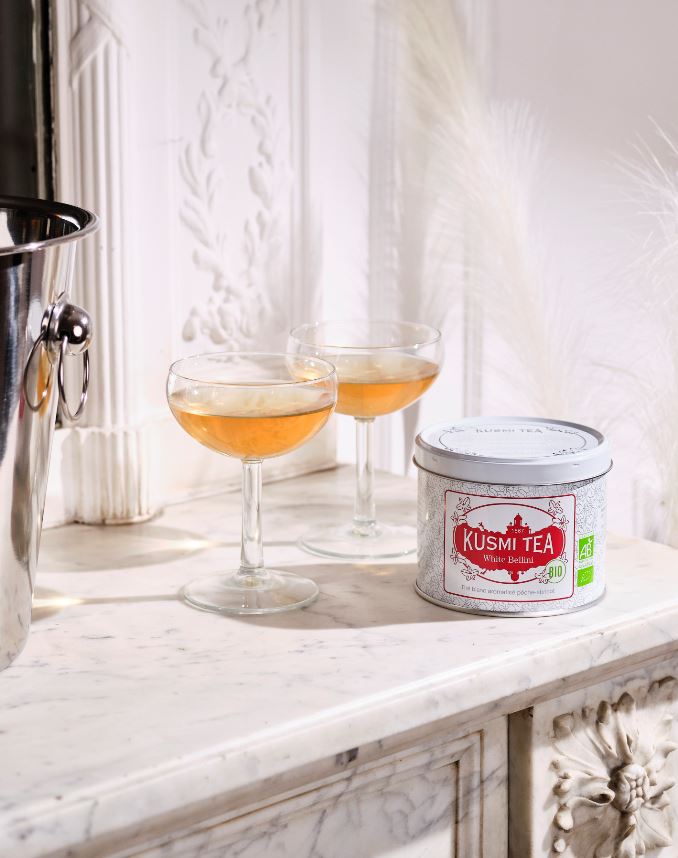 White Bellini bio: the alcohol-free cocktail